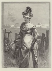 Dama dworu, jesienny spacer